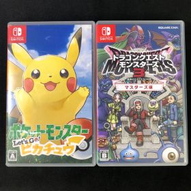中古 Switch ポケモンピカチュウ ドラクエモンスターズ3 セット