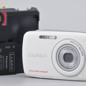 【中古】Panasonic パナソニック LUMIX DMC-S1 ホワイト コンパクトデジタルカメラ