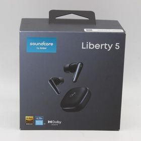 ボーナスストア+5％【新品未開封】Anker Soundcore Liberty 5 A3957N11 ミッドナイトブラック 完全ワイヤレスイヤホン ノイズキャンセリング