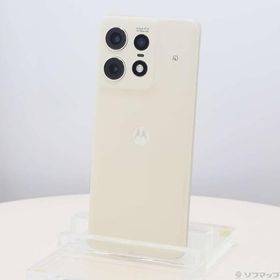 〔中古〕Motorola(モトローラ) motorola edge 50s pro 256GB バニラクリーム MOSAH3 Softbank SIMフリー〔262-ud〕