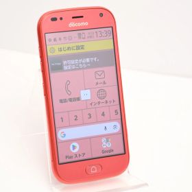 【液晶美品＊電池良好】SIMフリー F-42A らくらくスマートフォン ピンク