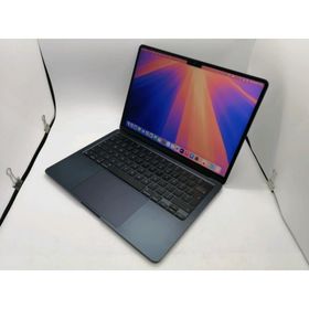 【中古】Apple MacBook Air 13インチ CTO (M2,2022) ミッドナイト M2(CPU:8C/GPU:8C)/8G/256G/30W AC【秋葉2号】保証期間１ヶ月【ランクC】