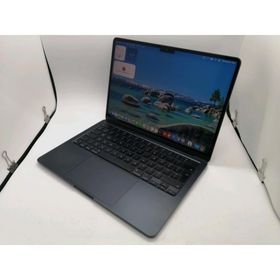 【中古】Apple MacBook Air 13インチ CTO (M2,2022) ミッドナイト M2(CPU:8C/GPU:8C)/8G/256G/30W AC【秋葉2号】保証期間１ヶ月【ランクC】
