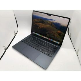 【中古】Apple MacBook Air 13インチ CTO (M2,2022) ミッドナイト M2(CPU:8C/GPU:8C)/8G/256G/30W AC【秋葉2号】保証期間１ヶ月【ランクC】