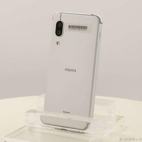〔中古〕SHARP(シャープ) AQUOS sense3 64GB シルバーホワイト SHV45 auロック解除SIMフリー〔251-ud〕
