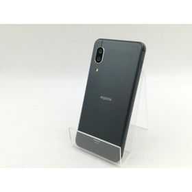 【中古】SHARP au 【SIMロックあり】 AQUOS sense3 ブラック 4GB 64GB SHV45【福岡筑紫】保証期間１ヶ月【ランクB】