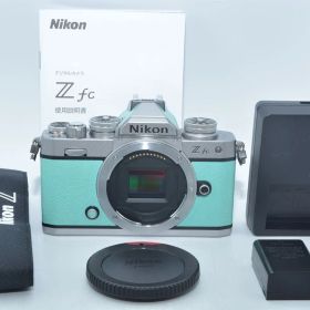 1364★新品級・ショット数3953回★Nikon ミラーレス一眼カメラ Zfc ボディ シルバー ミントグリーン