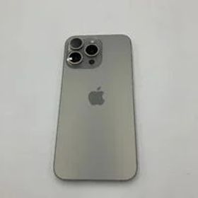 中古 【国内版SIMフリー】Apple iPhone15 Pro Max 256GB ナチュラルチタニウム MU6R3J/A 161258 状態： A:美品