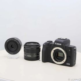 ソフマップ 〔中古品〕 EOS Kiss M (ブラック) ダブルレンズキット【305】