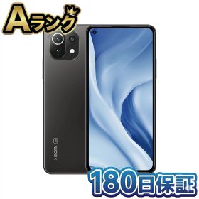 【中古】 整備済み品 Xiaomi Mi 11 Lite 5G 6GB 128GB トリュフブラック SIMフリー 本体 ドコモ au SB 楽天 超薄型 軽量 徹底除菌清掃済 高品質 送料無料 翌日配送 中古 スマホ スマートフォン シャオミ しゃおみ 180日保証