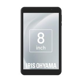 アイリスオーヤマ 107928 タブレット 8インチ ブラック TE08D2M64-V1B