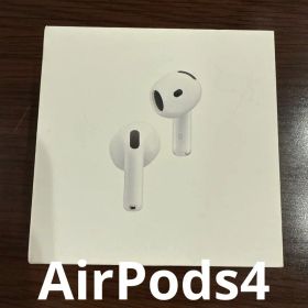 【正規品・ANC搭載】AirPods 4 アクティブノイズキャンセリングモデル