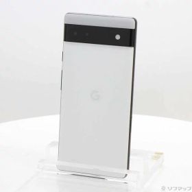 【中古】GOOGLE(グーグル) Google Pixel 6a 128GB チョーク GB17L au SIMフリー 【352-ud】