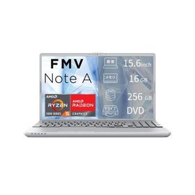 富士通(FUJITSU) FMV Note A FMVA500L1S 15.6型 Ryzen 5 Win11Home メモリ16GB SSD256GB Officeオプション付 ノートパソコン ファインシルバー