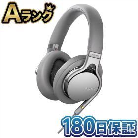 【中古】 整備済み品 SONY ソニー ヘッドホン MDR-1AM2 S シルバー 本体 ハイレゾ 密閉型 折りたたみ式 ケーブル着脱式 バランス接続 4.4mmケーブル リモコン マイク 徹底除菌清掃済 送料無料 翌日配送 ヘッドフォン ステレオ ちゅうこ 中古 180日保証