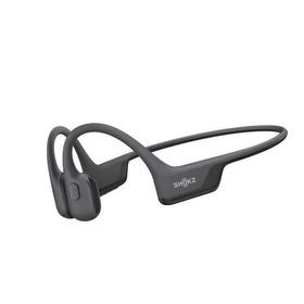 SHOKZ ブルートゥースイヤホン 耳かけ型 骨伝導 OpenRun Air 2 ［ワイヤレス(ネックバンド) / 骨伝導型 / Bluetooth対応］ ブラック SKZ-EP-000079