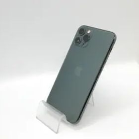 【中古】Apple docomo 【SIMロック解除済み】 iPhone 11 Pro 256GB ミッドナイトグリーン MWCC2J/A【京都】保証期間１ヶ月【ランクC】
