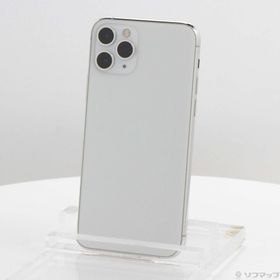 (中古)Apple iPhone11 Pro 256GB シルバー MWC82J/A SoftBank(196-ud)