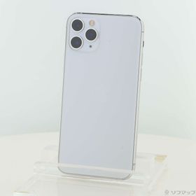 (中古)Apple iPhone11 Pro 256GB シルバー MWC82J/A SIMフリー(262-ud)