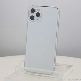 (中古)Apple iPhone11 Pro 64GB シルバー MWC32J/A SIMフリー(258-ud)