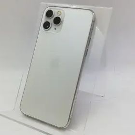 【中古】Apple au 【SIMロック解除済み】 iPhone 11 Pro 256GB シルバー MWC82J/A【仙台駅東口】保証期間１週間【ランクC】