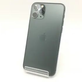 【中古】Apple docomo 【SIMロック解除済み】 iPhone 11 Pro 64GB ミッドナイトグリーン MWC62J/A【福岡筑紫】保証期間１ヶ月【ランクC】