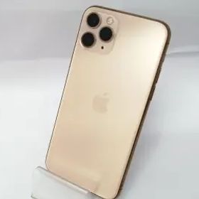 【中古】Apple au 【SIMロック解除済み】 iPhone 11 Pro 256GB ゴールド MWC92J/A【スマーク伊勢崎】保証期間１ヶ月【ランクC】