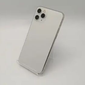 【中古】Apple docomo 【SIMロックあり】 iPhone 11 Pro 256GB シルバー MWC82J/A【広島本通】保証期間１ヶ月【ランクC】