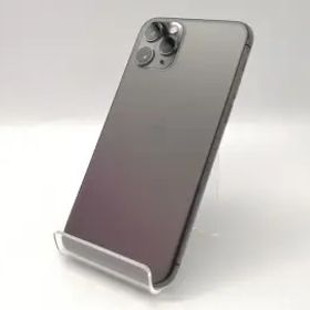 【中古】Apple SoftBank 【SIMロック解除済み】 iPhone 11 Pro 256GB スペースグレイ MWC72J/A【広島本通】保証期間１ヶ月【ランクC】