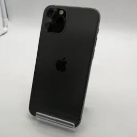 【中古】Apple au 【SIMロック解除済み】 iPhone 11 Pro 256GB スペースグレイ MWC72J/A【OSU301】保証期間１ヶ月【ランクC】
