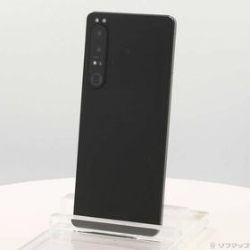 〔中古〕SONY(ソニー) Xperia 1 IV 512GB ブラック XQ-CT44 SIMフリー〔348-ud〕