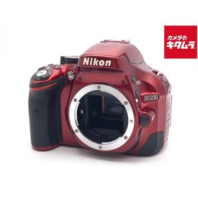 【中古】 【並品】 ニコン D5200 ボディ レッド