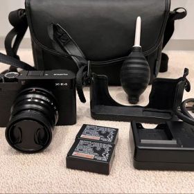 FUJIFILM X-E4 レンズセット 純正ケース付き