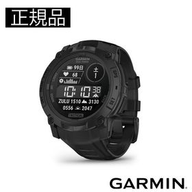 GARMIN ガーミン Instinct 3 010-02935-80 Dual Power Tactical 50mm タフネスGPSウォッチ スマートウォッチ 登山 トレッキング ソーラー 正規品 爆買