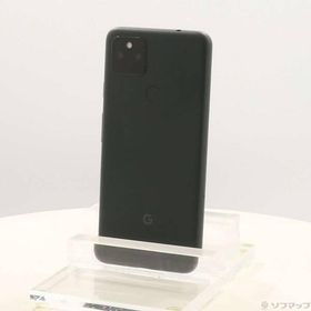 〔中古〕GOOGLE(グーグル) Google Pixel 5a (5G) 128GB モーストリーブラック Softbank SIMフリー〔262-ud〕