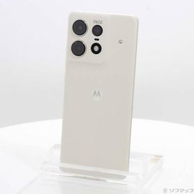 〔中古〕Motorola(モトローラ) motorola edge 50s pro 256GB バニラクリーム MOSAH3 Softbank SIMフリー〔262-ud〕