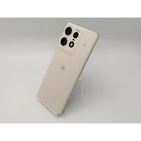 【中古】MOTOROLA SoftBank 【SIMフリー】 motorola edge 50s pro バニラクリーム 8GB 256GB A402MO【広島本通】保証期間１ヶ月【ランクA】