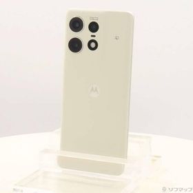 〔中古〕Motorola(モトローラ) motorola edge 50s pro 256GB バニラクリーム MOSAH3 Softbank SIMフリー〔269-ud〕