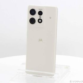 〔中古〕Motorola(モトローラ) motorola edge 50s pro 256GB バニラクリーム MOSAH3 Softbank SIMフリー〔368-ud〕
