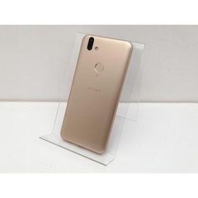 【中古】Fujitsu 楽天モバイル 【SIMフリー】 arrows RX ゴールド FARM06503【仙台イービーンズ】保証期間１ヶ月【ランクB】