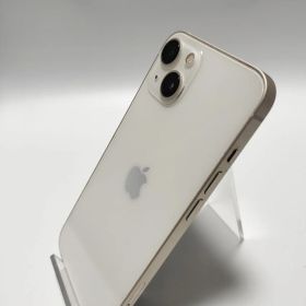 iPhone13 128GB バッテリー86% SIMフリー 保証付き 本体 中古 スターライト 目立った傷や汚れ無し 【755】