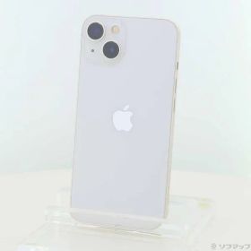 ソフマップ 〔中古品〕 iPhone13 128GB スターライト MLND3J／A SIMフリー【251】