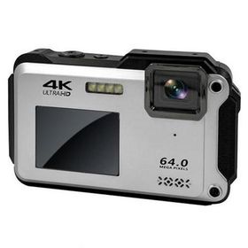 高橋国際商事 TAKA WORLD TT-WD1300 シルバー Bluemake4K防水コンパクトデジタルカメラ1300万画素防水 防塵 耐衝撃 TTWD1300