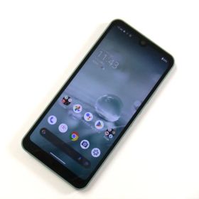 【中古】 AQUOS wish2 A204SH オリーブグリーン Y!mobile SIMロック解除済