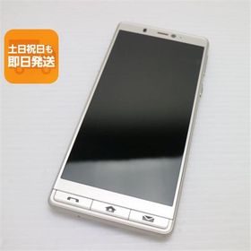 美品 シンプルスマホ5 シャンパンゴールド スマホ 白ロム 中古 あすつく 土日祝発送OK