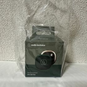 オーディオテクニカ ATH-SQ1TW2 ワイヤレスイヤホン ロゴ グリーン