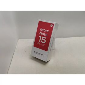 【未使用】Xiaomi 国内版 【SIMフリー】 Redmi Note 15 Pro 5G ブラック 8GB 256GB【仙台駅東口】保証期間3ヶ月
