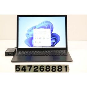 ノートパソコン Microsoft Surface Laptop 3 Core i5 1035G7 1.2GHz/8GB/256GB(SSD)/13.5W/(2256x1504) タッチパネル/Win11 ゴム足全欠品