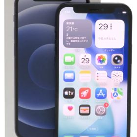【Apple】アップル『iPhone12mini / 5.4inch / 128GB / SIMフリー / ブラック』MGDJ3J/A 2020年11月発売 スマートフォン 1週間保証【中古】