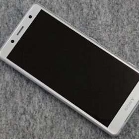 SONY XPERIA XZ2 compact SO-05K ホワイトシルバー ソニー エクスペリアXZ2 コンパクト 判定〇 通電確認済み ⑥